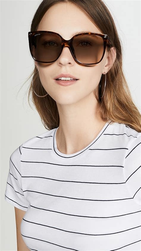 gucci women's lightness square sunglasses|gucci women's oversized square sunglasses.